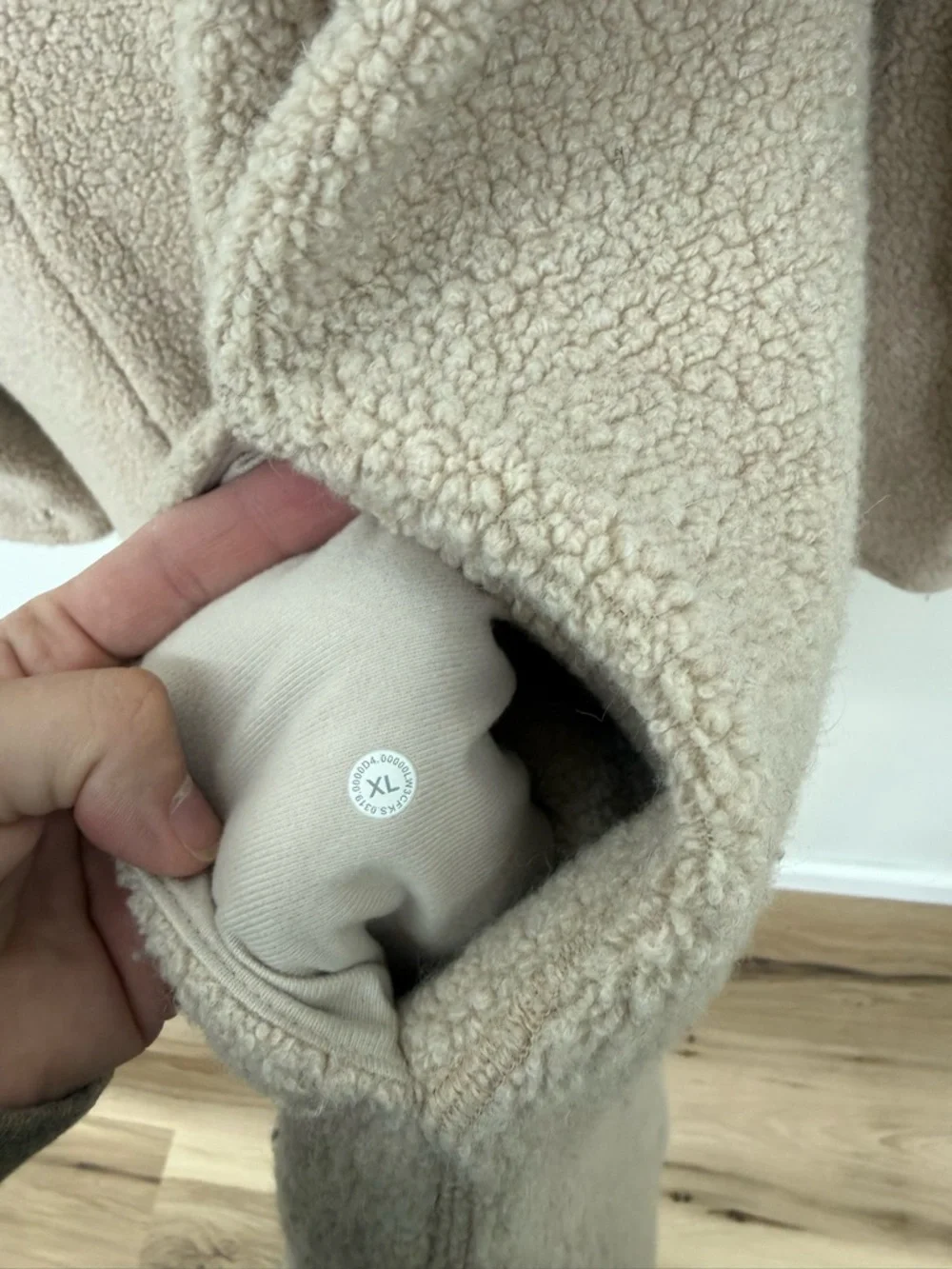 Lululemon Sincerely Sherpa Wrap Teddy Coat